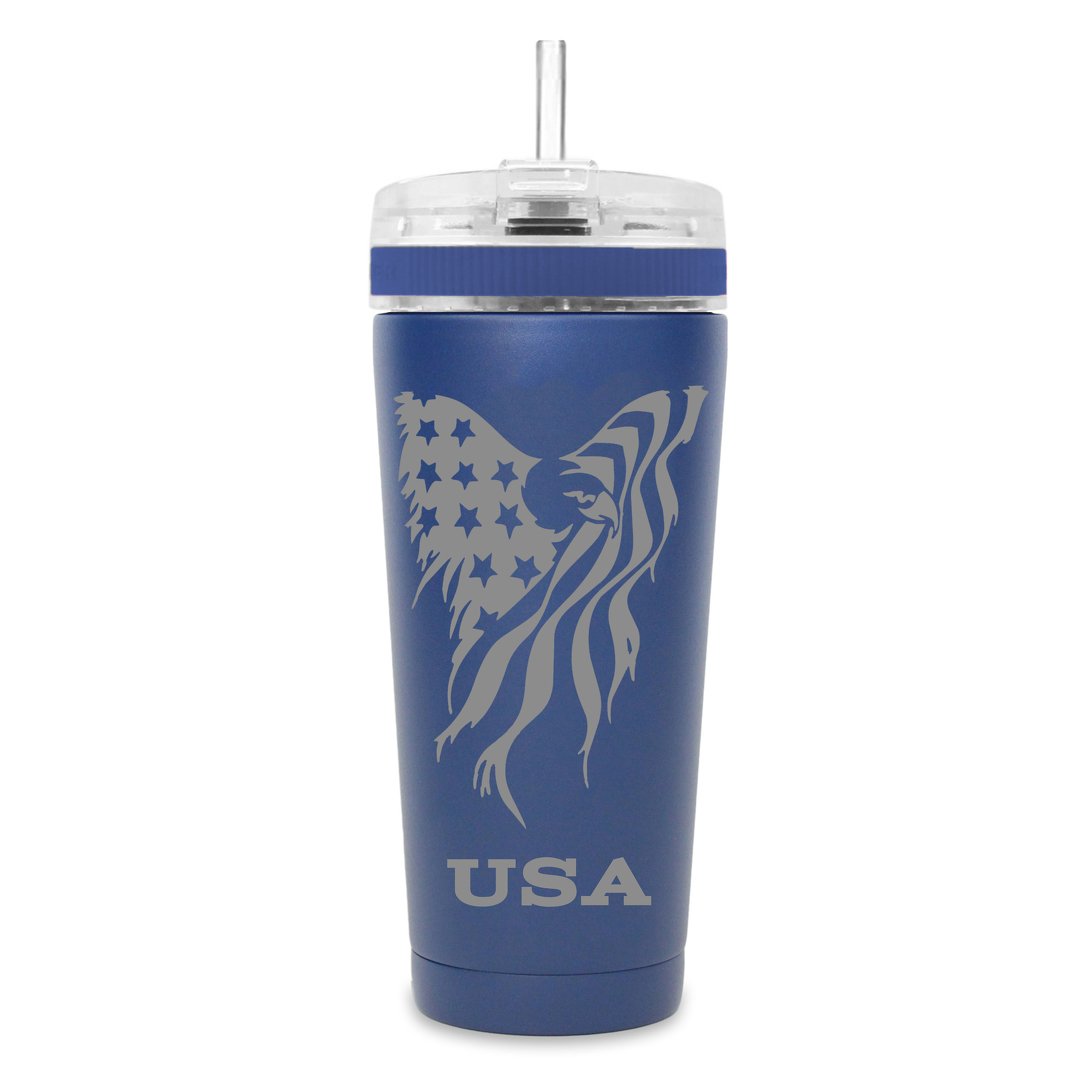 USA Eagle - Custom 26oz Flex Bottle