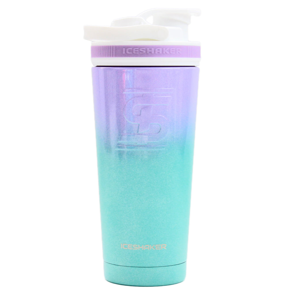 26oz Ice Shaker Bottle - Pink / Mint Ombre