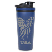 USA Eagle - Custom 26oz Ice Shaker Bottle