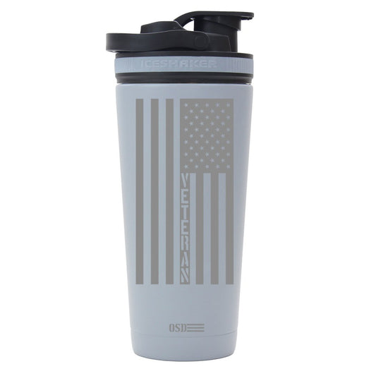 VETERAN-Custom 26oz Ice Shaker Bottle